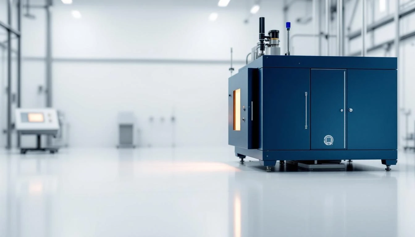 Aerospace manufacturing heat treatment facility with IoT temperature monitoring