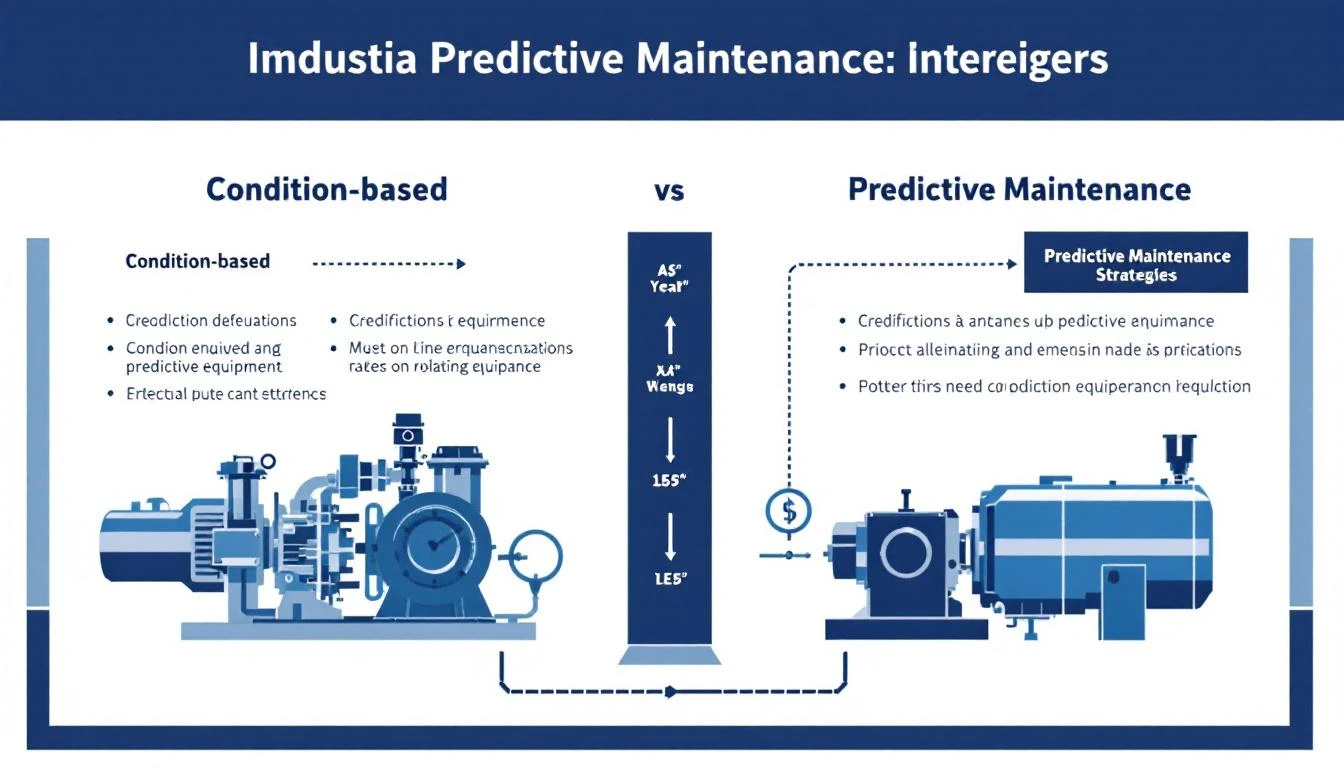 Condition-based vs predictive maintenance comparison