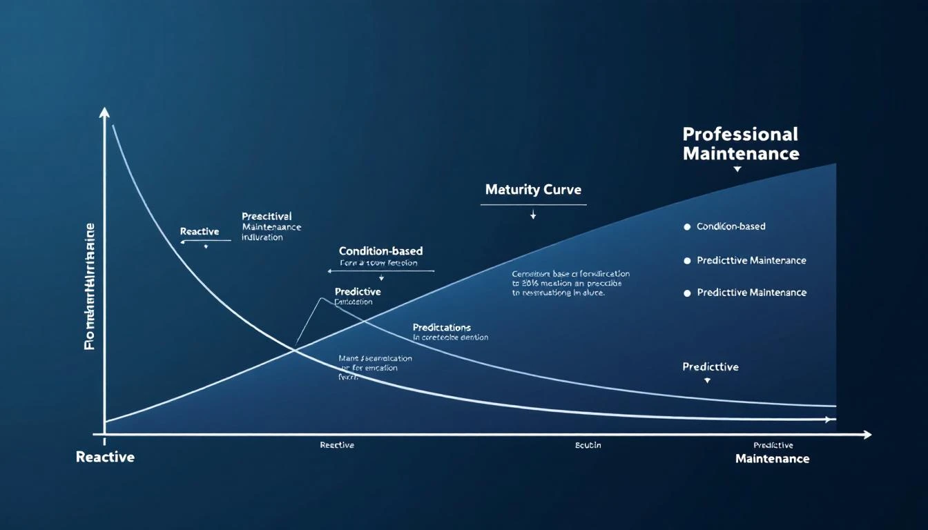 Maintenance maturity evolution from reactive to predictive