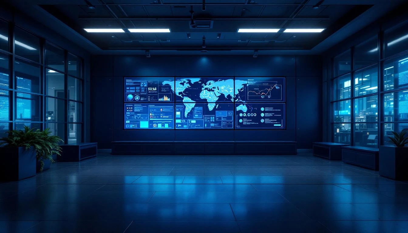 Security monitoring control room