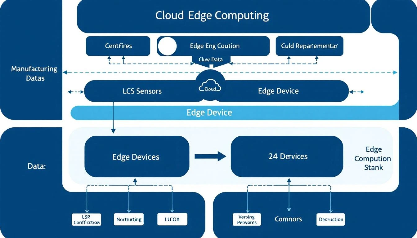 Edge computing architecture for manufacturing