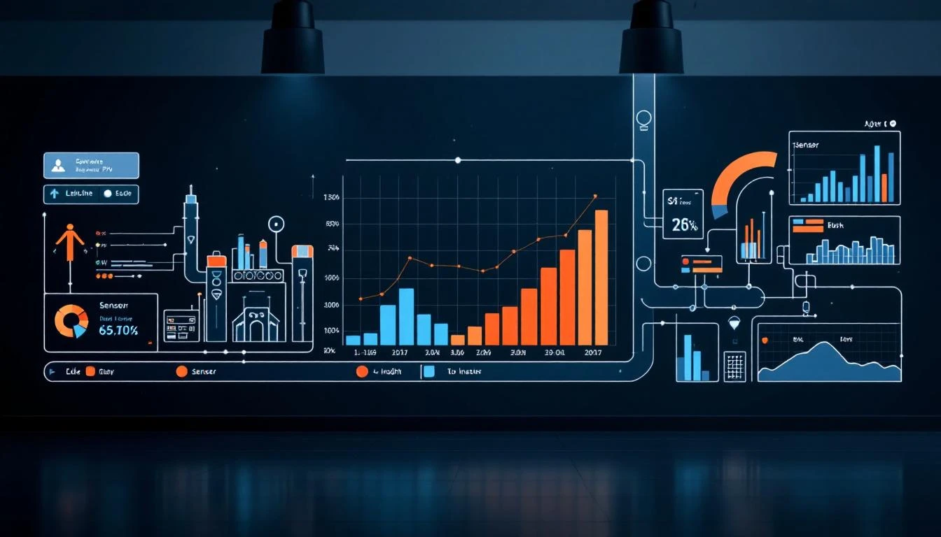 Data pipeline from sensor to manufacturing insight