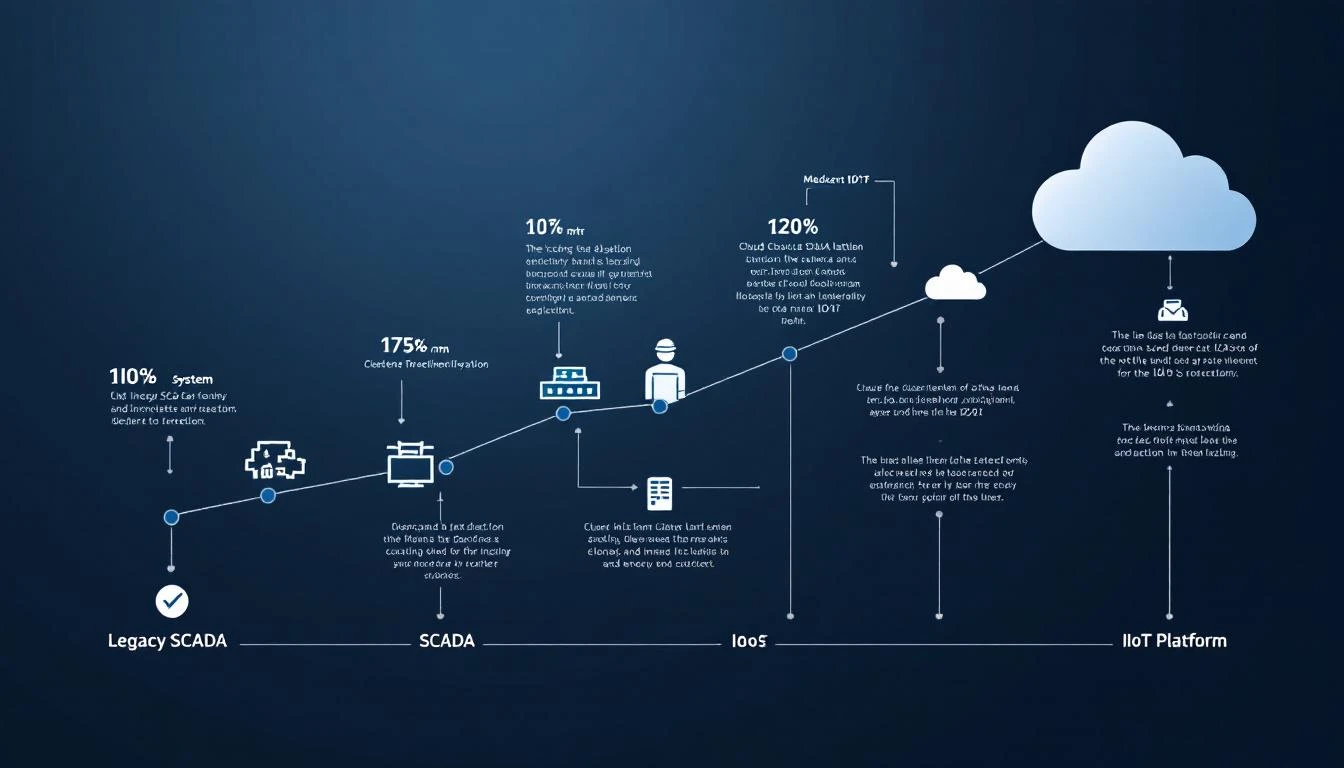 SCADA evolution to cloud IIoT