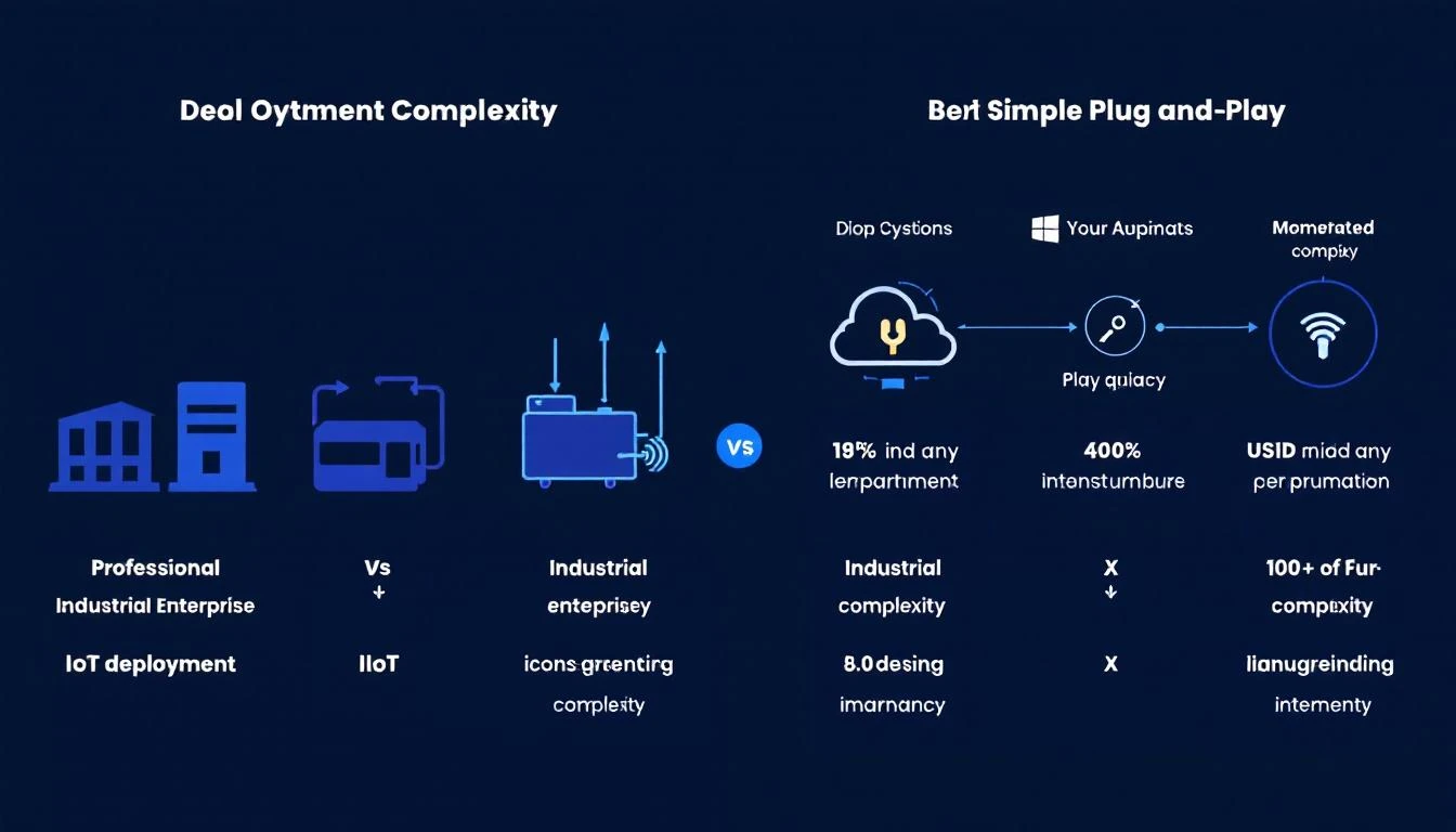 Enterprise deployment vs plug-and-play comparison