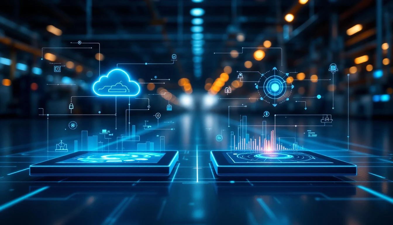 Cloud-based predictive maintenance versus sensor-based monitoring comparison for manufacturing