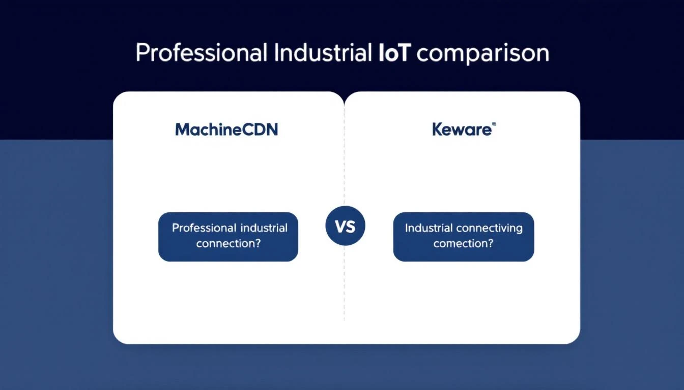 MachineCDN vs Kepware KEPServerEX industrial connectivity comparison