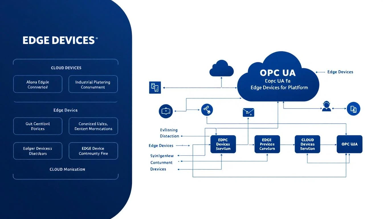 OPC UA data platform architecture for industrial IoT
