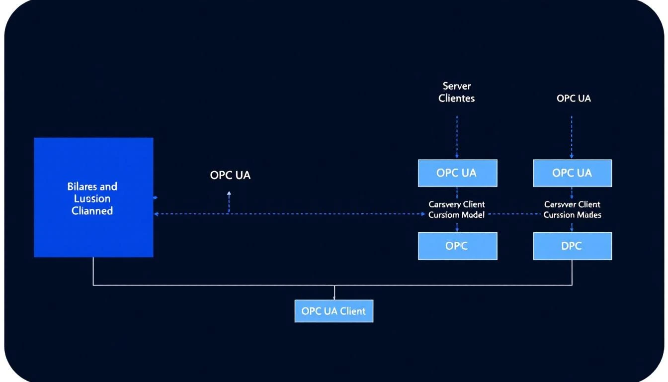 OPC UA architecture for industrial automation