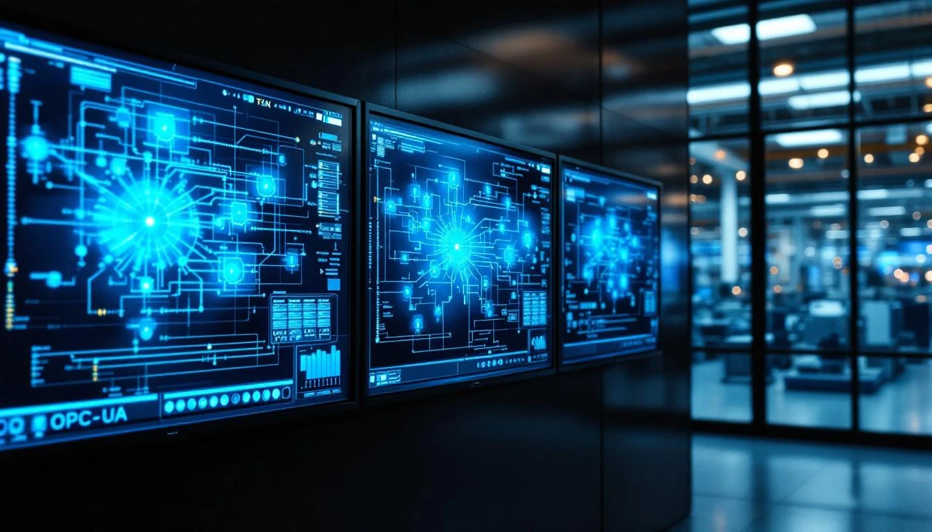 OPC-UA Pub/Sub over TSN architecture