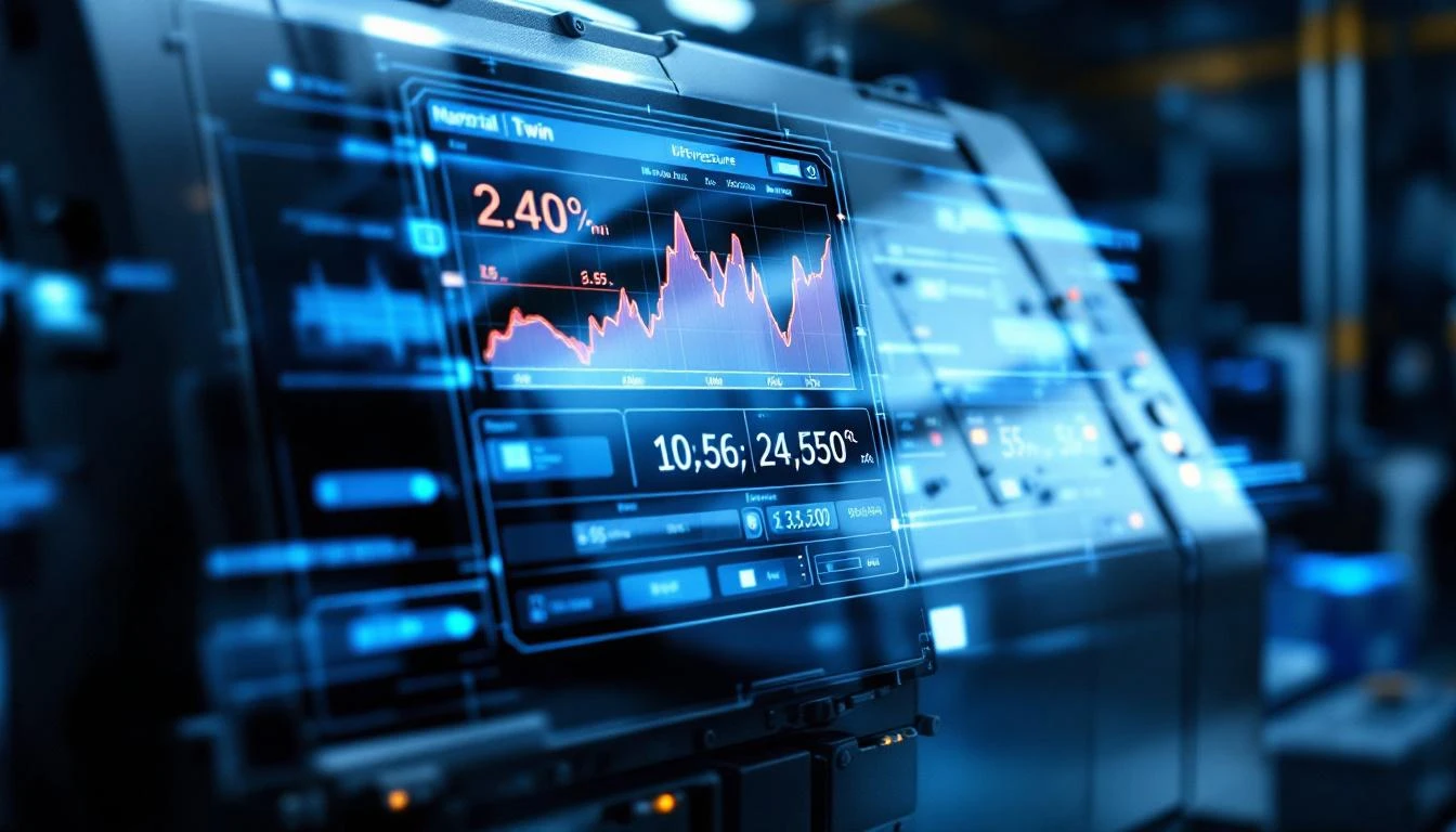 Digital twin visualization enables real-time monitoring of complex manufacturing processes