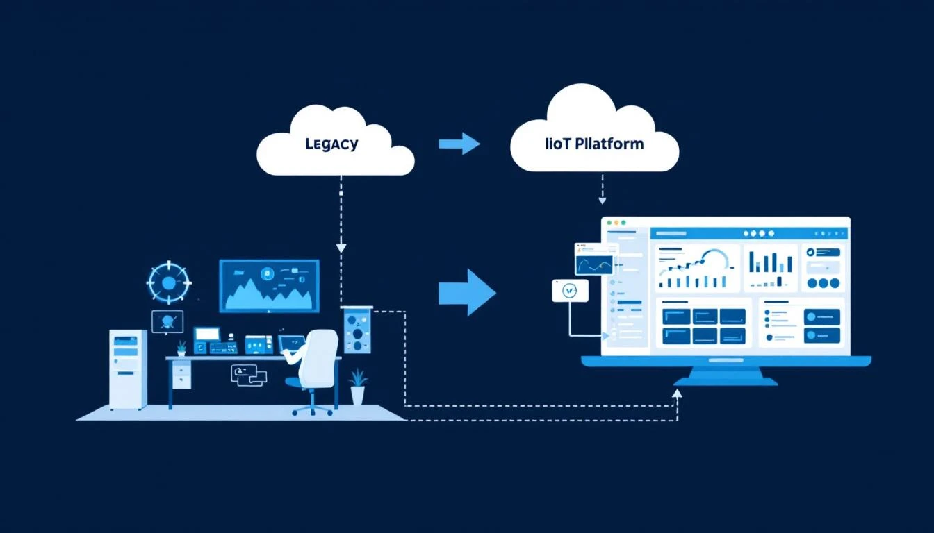 SCADA to cloud IIoT migration transition
