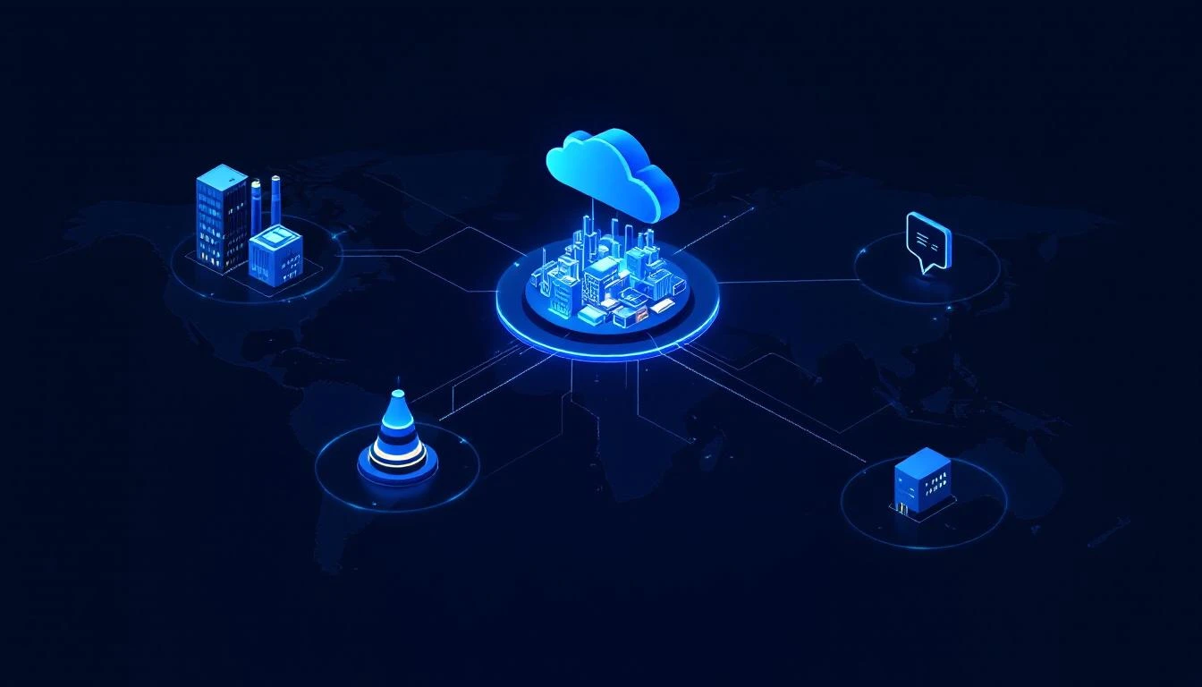 Multi-site factory data flowing to central cloud platform