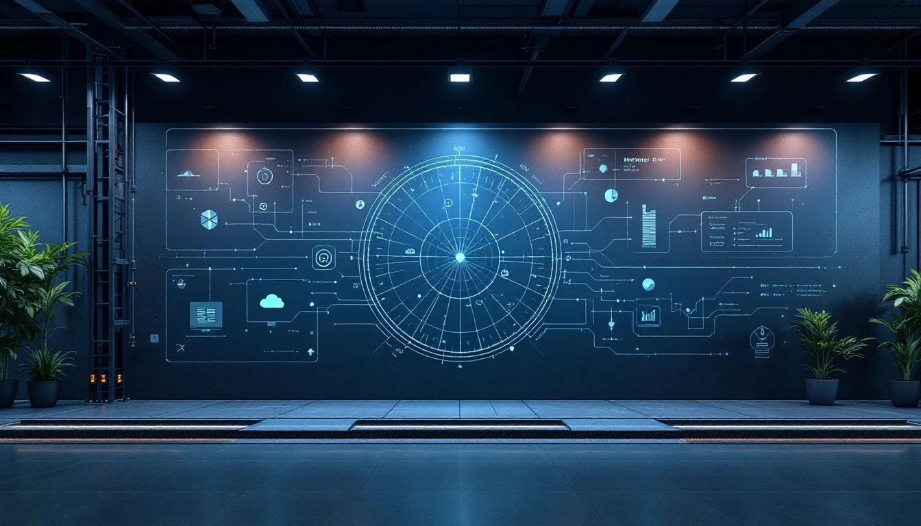 Manufacturing data integration hub connecting MES ERP SCADA IIoT through unified namespace